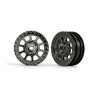 Traxxas Wheels, 2.2 (black Chrome) (2) (Bandit Front)