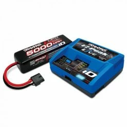 Traxxas ID Completer Pack With 1x EZ-Peak Live Charger + 1x LiPo 4S 5000mAh Battery
