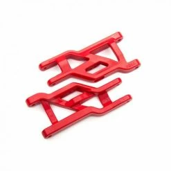 Traxxas Suspension Arms, Front (red) (2) (heavy Duty, Cold Weather Material)