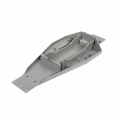 Traxxas Lower Chassis (gray) (166mm Long Battery Compartment) (fits Both Flat And Hump Style Battery Packs) (use Only With 3725R ESC Mounting Plate)