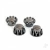 Traxxas Centre Caps, Front (2 Pcs) Rear (2 Pcs)