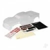 Traxxas Body, Maxx (clear, Untrimmed, Requires Painting) / Window Masks / Decal Sheet