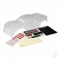 Traxxas Body, Maxx (clear, Untrimmed, Requires Painting) / Window Masks / Decal Sheet