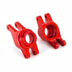 Traxxas Carriers Stub Axle (red-anodized 6061-T6 Aluminum) (rear) (2)