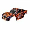 Traxxas Hoss 4x4 VXL Bodyshell - Pre Painted Orange