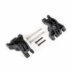 Traxxas Carriers, Stub Axle, Rear, Extreme Heavy Duty, Black (left + Right)/ 3x41mm Hinge Pins (2)/ 3x20mm BCS (2) (for Use With 9080 Upgrade Kit)