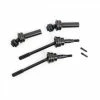 Traxxas Driveshafts, Front, Extreme Heavy Duty, Steel-spline Constant-velocity With 6mm Stub Axles (complete Assembly) (2) (for Use With 9080 Upgrade Kit)