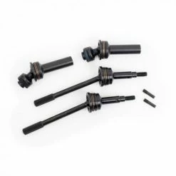 Traxxas Driveshafts, Rear, Extreme Heavy Duty, Steel-spline Constant-velocity With 6mm Stub Axles (complete Assembly) (2) (for Use With 9080 Upgrade Kit)