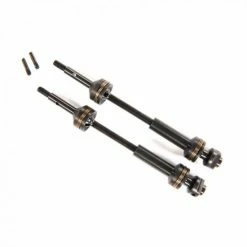 Traxxas Heavy Duty Steel Splined Rear Driveshafts (Complete Assembly) (2)