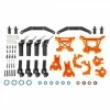 Traxxas Outer Driveline + Suspension Upgrade Kit, Extreme Heavy Duty, Orange