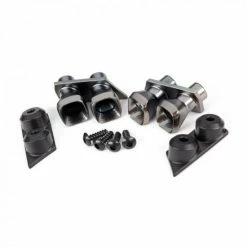 Traxxas Exhaust Tips (2) / Exhaust Tip Mounts (2) / 26X8 BCS (4)