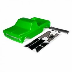 Traxxas Body, Chevrolet C10 (green) (includes Wing + Decals)