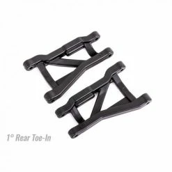 Traxxas Suspension Arms, Black, Rear (left + Right), Heavy Duty, 1deg Toe Angle (2)
