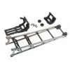 Traxxas Wheelie Bar, Black Chrome (assembled)/ Wheelie Bar Mount