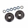Traxxas Wheels, Wheelie Bar, 6061-T6 Aluminium (gray-anodised) (2)/ 5x8x2.5mm Ball Bearings (4)/ O-rings (2)/ 5x8x0.3mm TW (2)