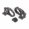 Traxxas Gearbox Halves, Left + Right/ Differential Cover (charcoal Gray)