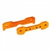 Traxxas Tie Bars, Front, 6061-T6 Aluminium (orange-anodised)