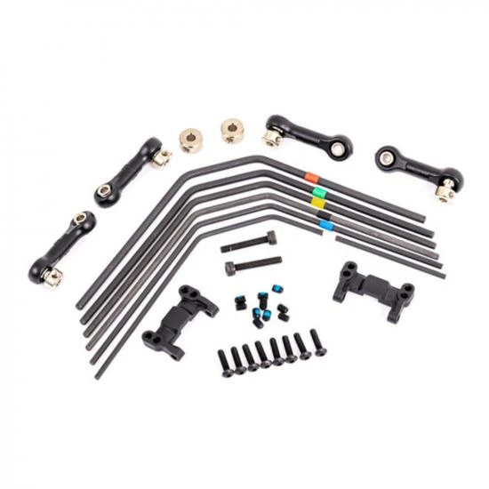 Traxxas Sway Bar Kit, Sledge (front And Rear) (includes Front And Rear Sway Bars And Linkage)