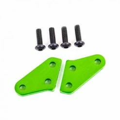 Traxxas Steering Block Arms (aluminum, Green-anodized) (2) (fits 9537 And 9637 Steering Blocks)