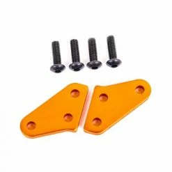 Traxxas Steering Block Arms (aluminum, Orange-anodized) (2) (fits 9537 And 9637 Steering Blocks)