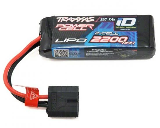 Traxxas ID LiPo Battery For 1:16 Vehicles - 2200mAh 7.4V 2S 25C
