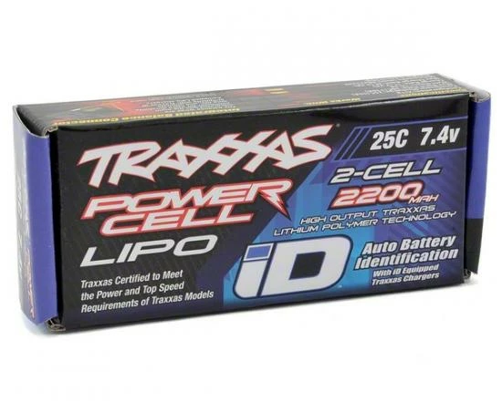 Traxxas ID LiPo Battery For 1:16 Vehicles - 2200mAh 7.4V 2S 25C - Image 2