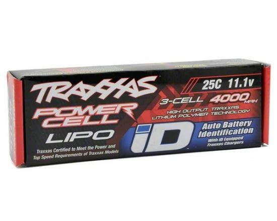 Traxxas 4000mAh 11.1V 3S 25C LiPo ID Battery - All Models - Image 2