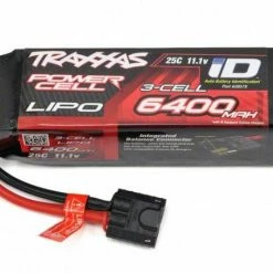 Traxxas ID LiPo Battery - 6400mAh 11.1V 3S 25C