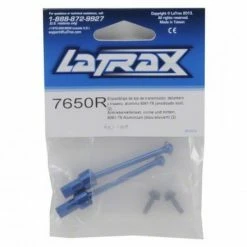 Traxxas Driveshaft Assembly - Front Or Rear - 6061-T6 Aluminum (blue-an
